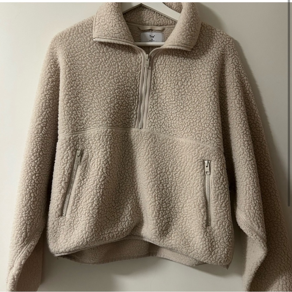 TNA 1/4 zip sweater